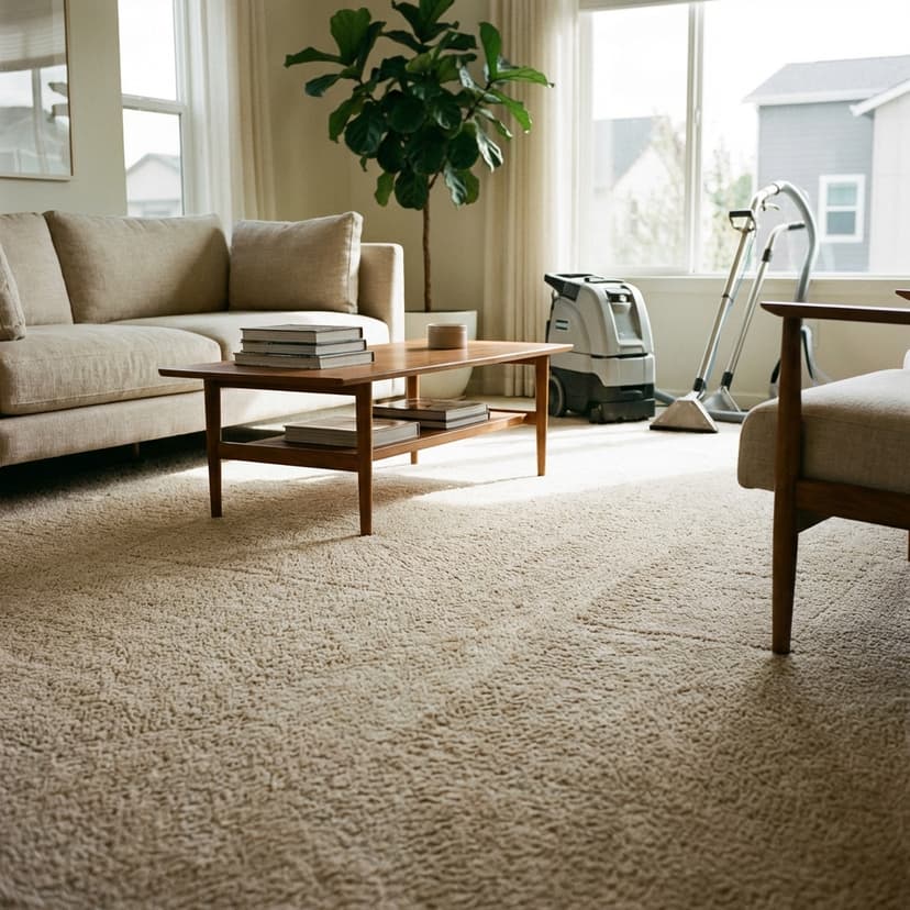 Carpet after cleaning